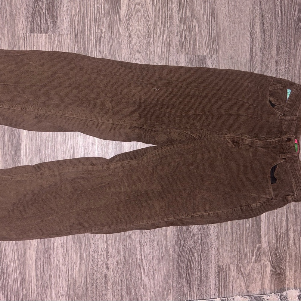 Size 7 Zumiez GMPYRE brown corduroy pants